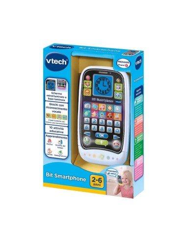 SMARTPHONE APPRENDIMENTO E SCOPERTE, ELEFONO EDUCATIVO, GIOCHI E ATTIVITÀ, RICONOSCIMENTO VOCALE, DISPLAY RETROILLUMINATO