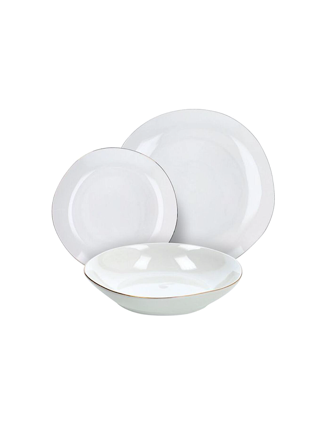 SERVIZIO TAVOLA 18PZ DELPHI FILO ORO