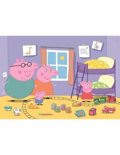PEPPA PIG 26438 MAXI PUZZLE 60PZ CLEMENTONI su TreG Ingrosso