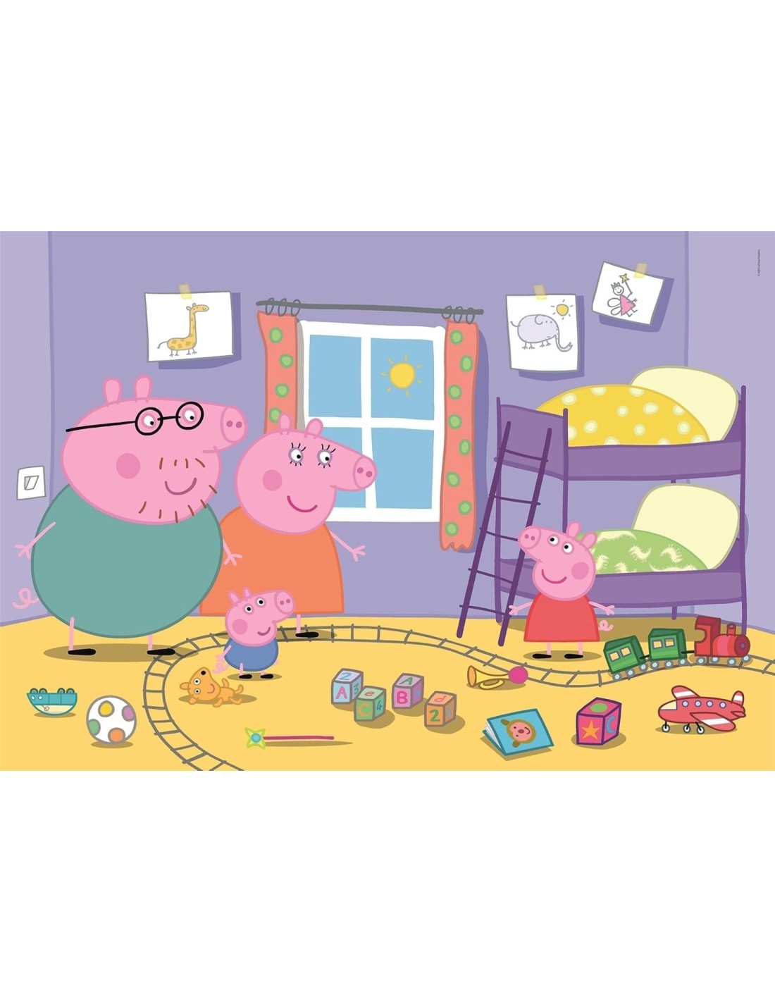 PEPPA PIG 26438 MAXI PUZZLE 60PZ CLEMENTONI su TreG Ingrosso