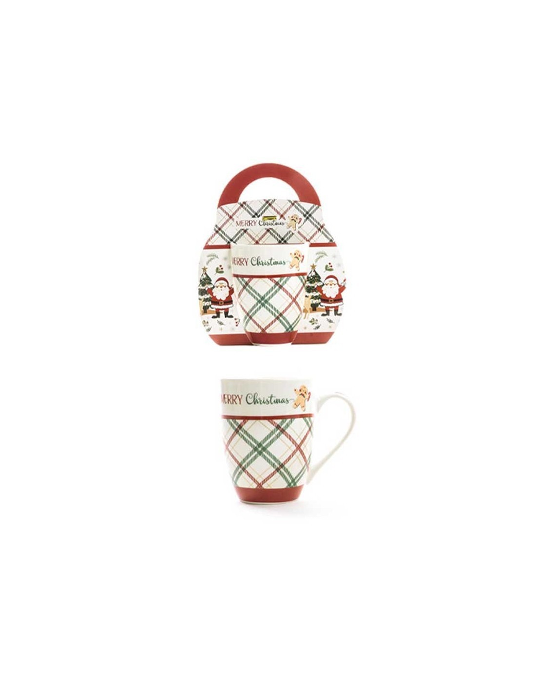 MERCURY, TAZZA NATALIZIA, PORCELLANA, 340 ML, 8,3X11,5X10,5H CM, DISEGNI ASSORTITI