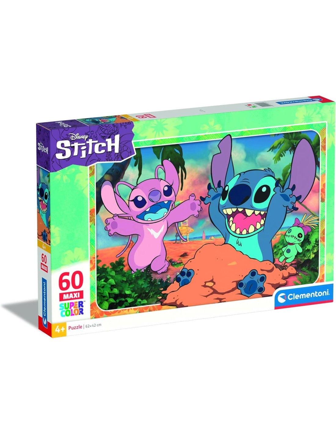 CLEMENTONI STITCH  MAXIPUZZLE 60PZ