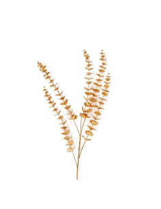 RAMO, EUCALIPTO DORATO, 84 CM, PLASTICA/METALLO, DECORAZIONE, CASA, FESTE, CENTROTAVOLA