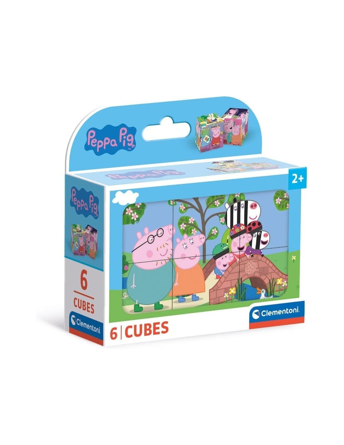 CLEMENTONI PEPPA PIG SET 6 CUBI