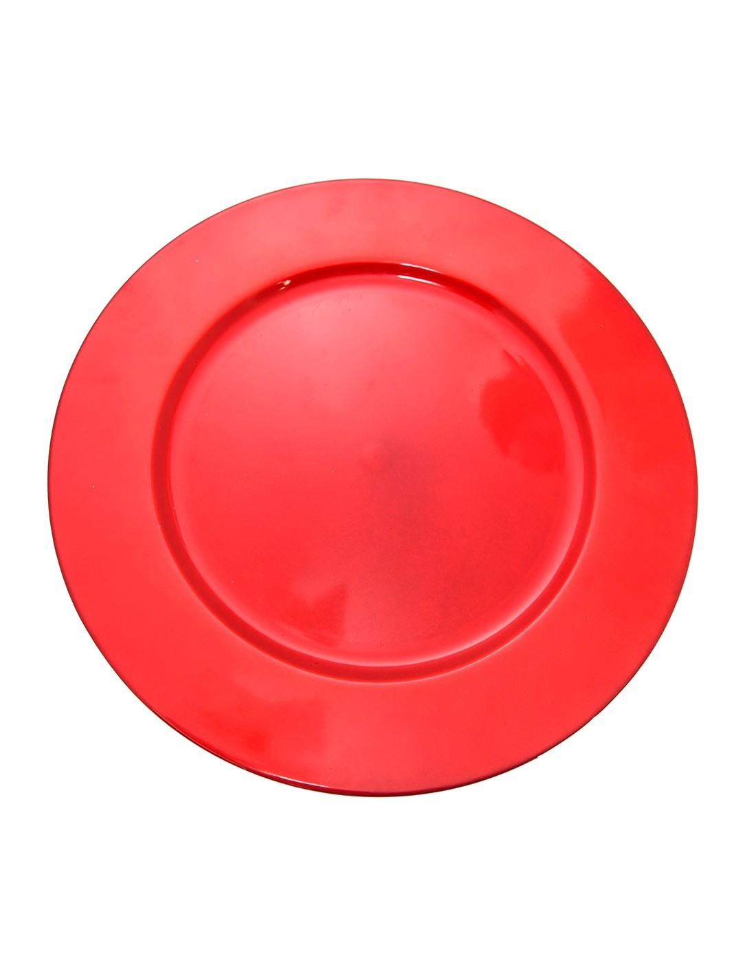 SOTTOPIATTO, CLASSIC, ROSSO, D33 CM, TAVOLA, CASA, DECORAZIONE, FESTE, ACCESSORIO