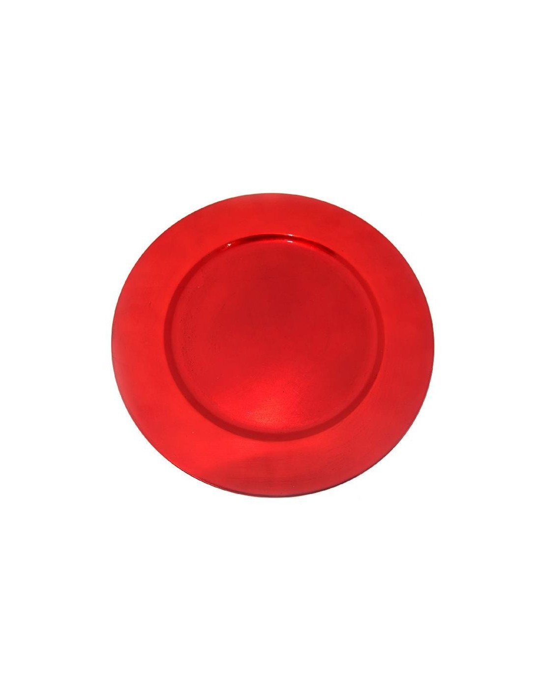 SOTTOPIATTO, FOGLIA, ROSSO, CLASSIC, 33 CM, DECORAZIONE, NATALIZIA, TAVOLA, CASA