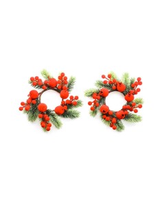 GIROCANDELA, NATALIZIO, 24X6CM, ASSORTITO, DECORAZIONE, CASA, FESTE