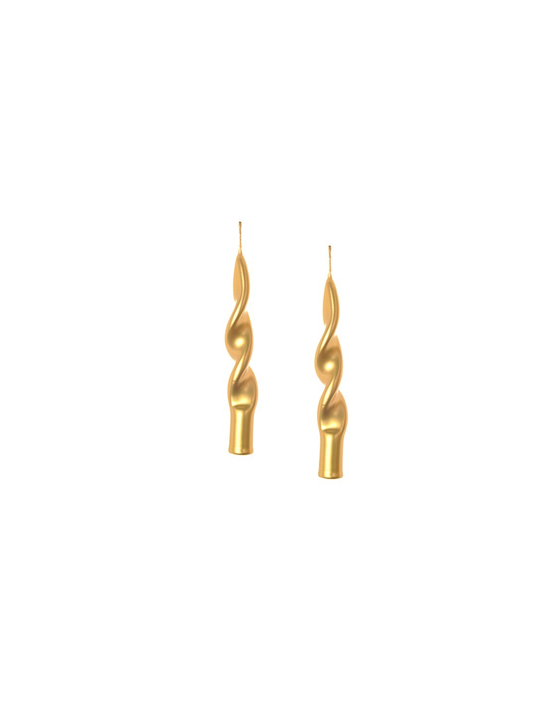 SET 2 CAND 95003 FIAMMA 14CM ORO su TreG Ingrosso