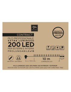 TENDA, 200, LED, BIANCO, FREDDO, ESTERNO, CON, FLASH, LUCI, DECORAZIONE