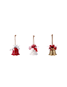 PENDENTE CAMPANA 106415 FERRO 16X21CM ASSORTITO