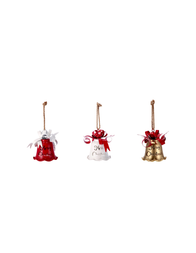 PENDENTE CAMPANA 106415 FERRO 16X21CM ASSORTITO