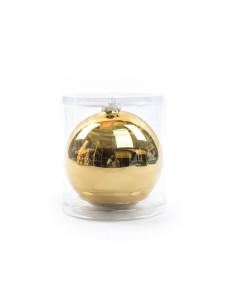 sfera oro in vetro 15 cm