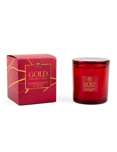 candela profumata pomegranate 330 g in vetro