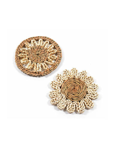 sottopentola fibra naturale 20 cm assortito