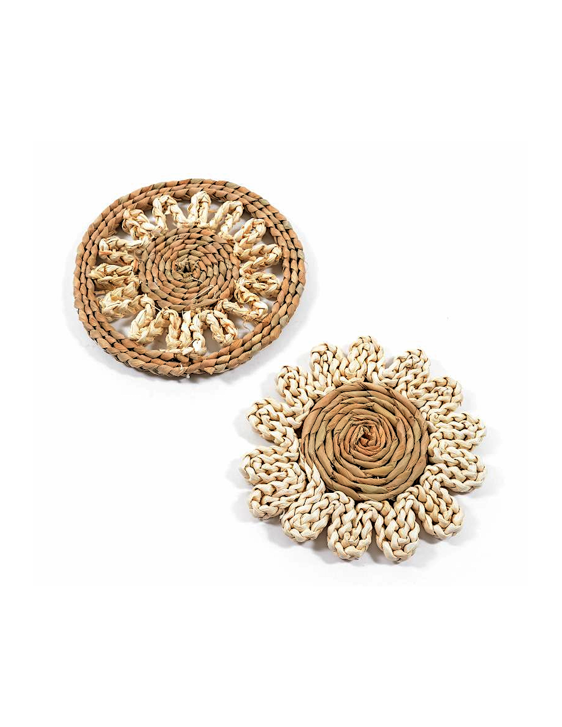 sottopentola fibra naturale 20 cm assortito