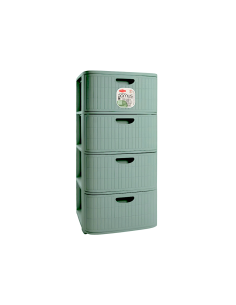 DOMUS CASSETTIERA VERDE 4 CASSETTI
