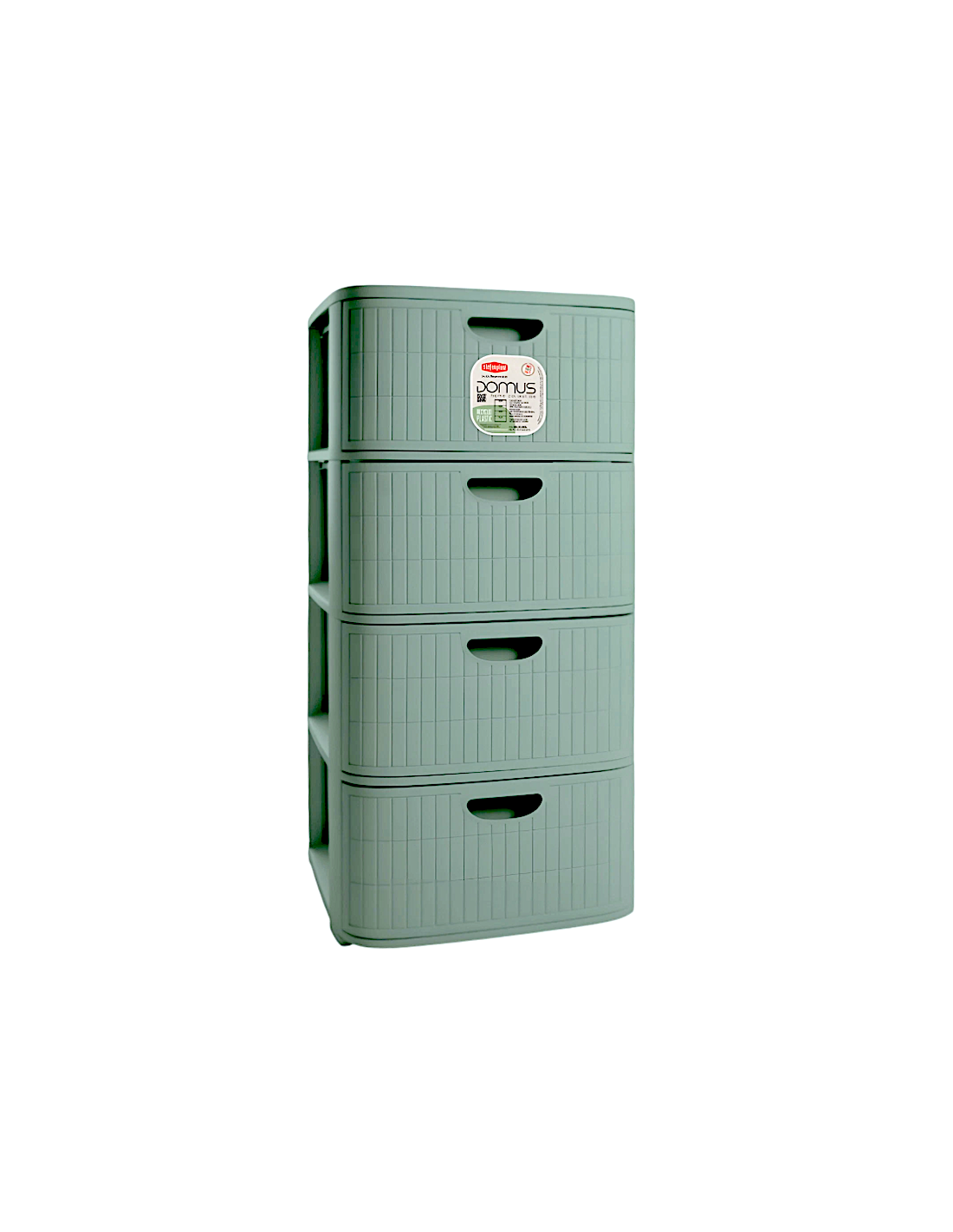 DOMUS CASSETTIERA VERDE 4 CASSETTI