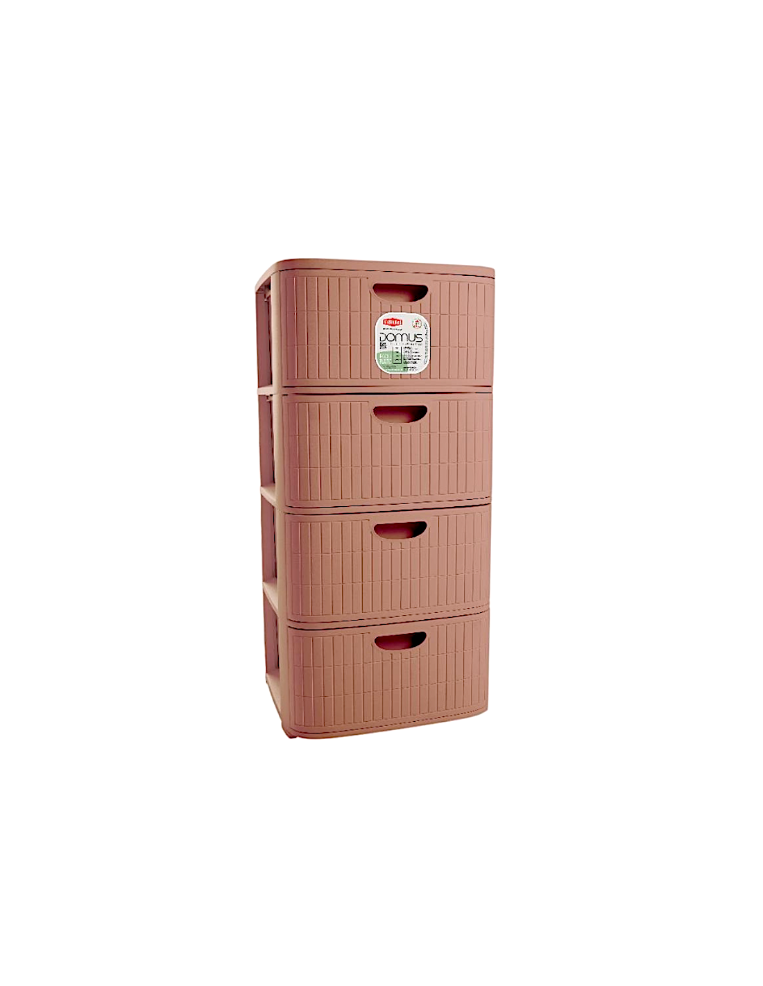 DOMUS CASSETTIERA MOCHA MOUSSE 4 CASSETTI