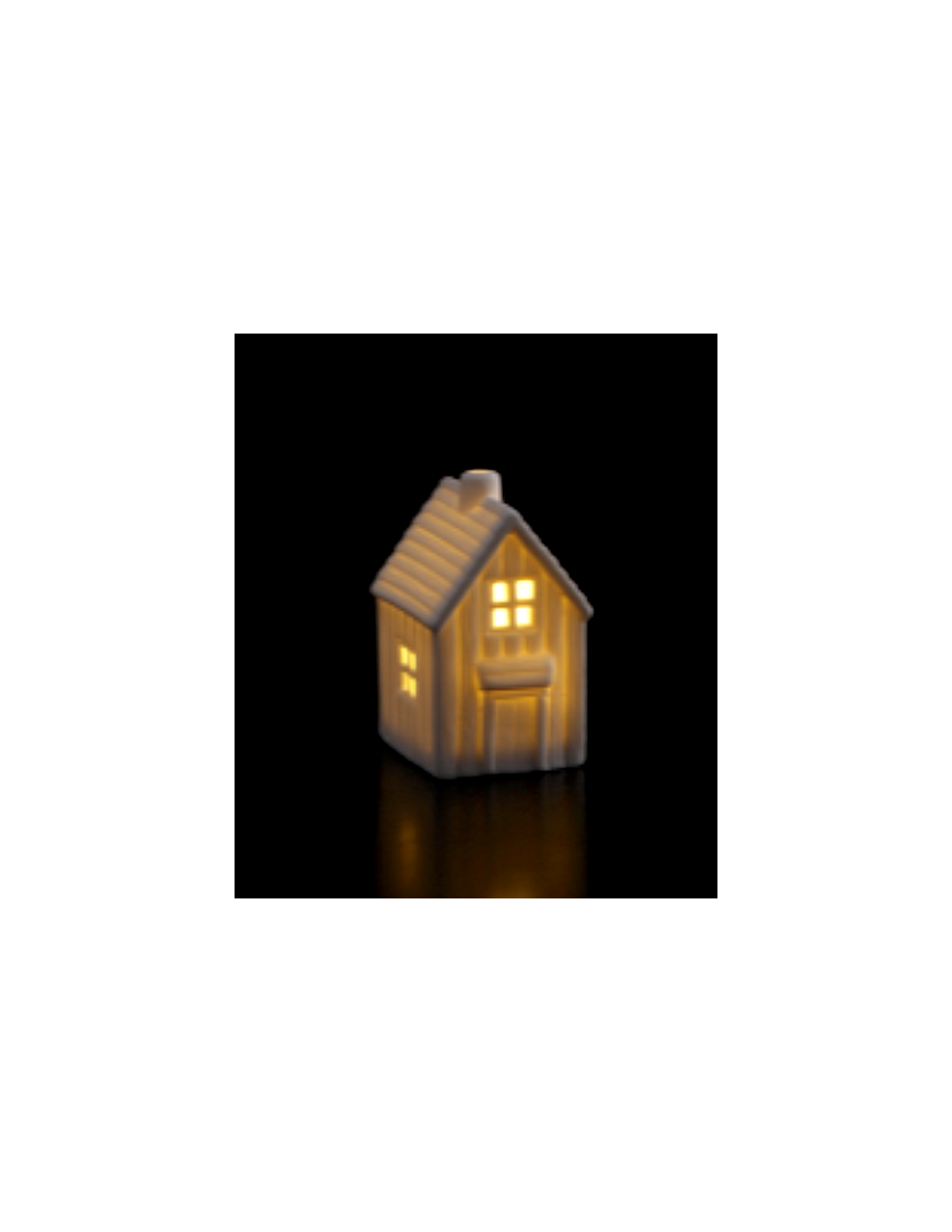 CASETTA 111841 CERAMICA 5,5X6X9CM CON LED