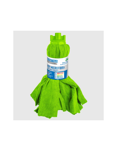 MOP MICROFIBRA VERDE 260GR FRANGIA TAGLIATA