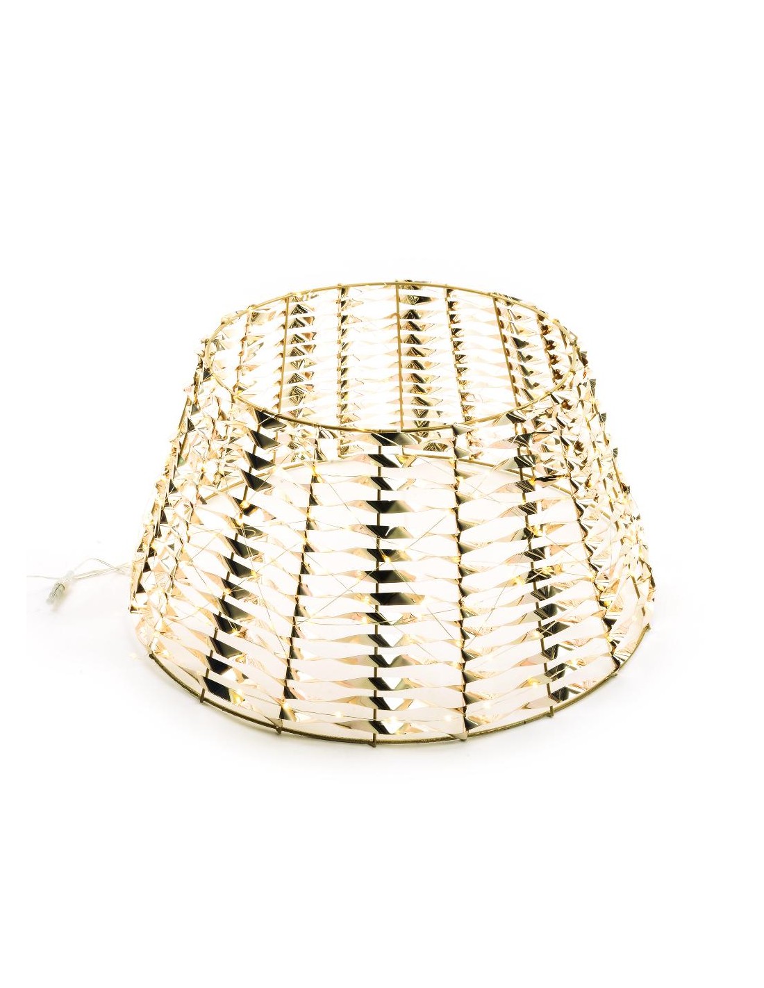 COPRIBASE ALBERO 58X28CM METALLO/PLASTICA CON 300 LUCI LED