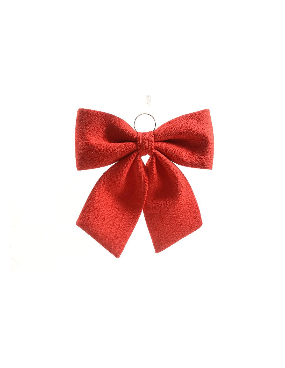 FIOCCO IMBOTTITO ROSSO 44X44CM DA APPENDERE