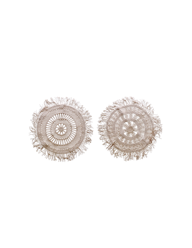 TAPPETO 114079 COTONE DIAM.100CM ASSORTITO