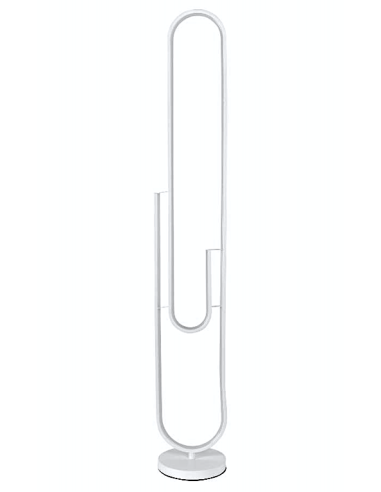 LAMPADA DA TERRA 20928 CLIP BIANCO H130CM METALLO