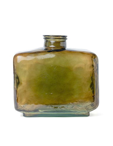 VASO 32976 VITRO 28X14X27CM VETRO VERDONE