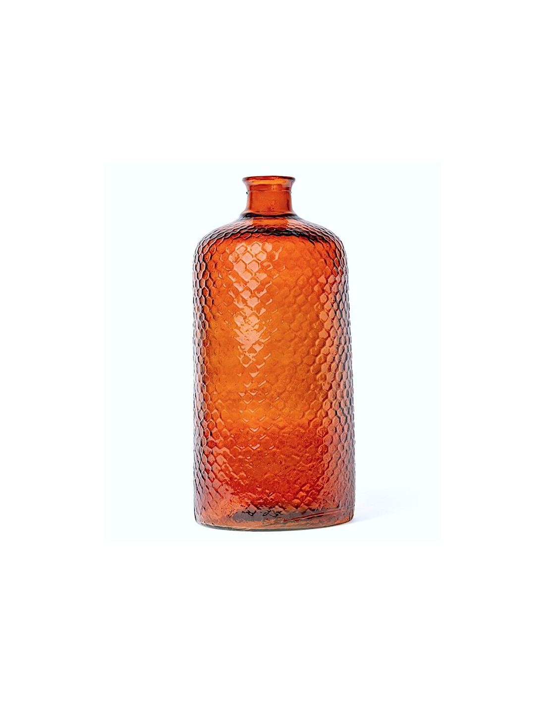 VASO 33058 VITRO 19X42CM VETRO AMBRA