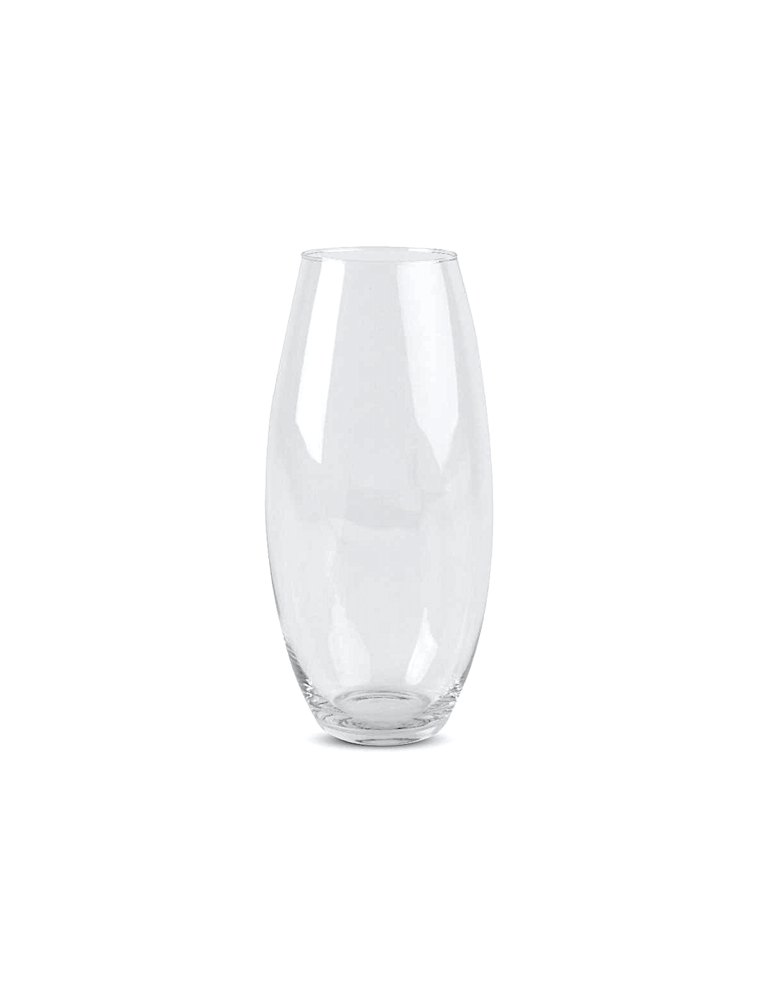 VASO 48129 VETRO 11,5X37CM TRASPARENTE