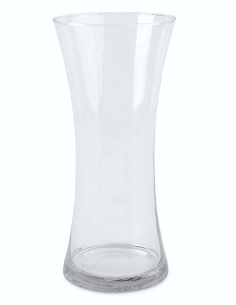 VASO 48228 VETRO 19X37CM TRASPARENTE