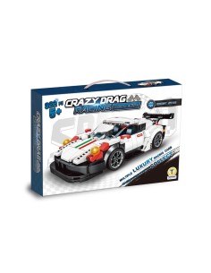 COSTRUZIONI RACING CAR 322PZ CLICK CLACK, MACCHINA DA COSTRUIRE