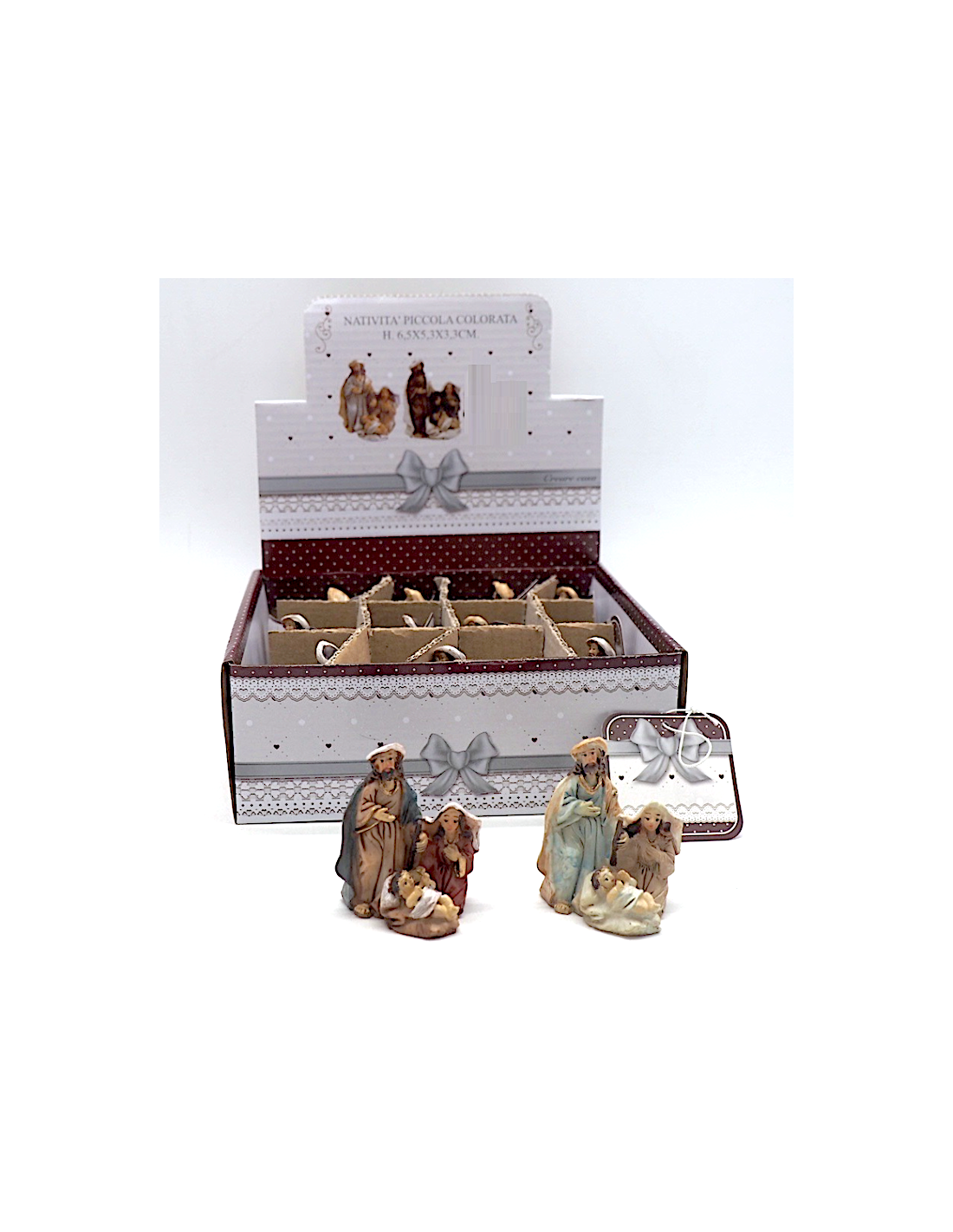 NATIVITA' PICCOLA 6,5X5X3CM ASSORTITO