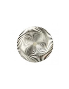 Brandani Sottopiatto Vortice Champagne 33 cm per Tavola Natalizia