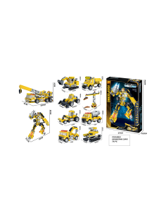 ROBOT 88055 ENGINEERING CORPS TRASFORMABILE, GIOCO EDUCATIVO