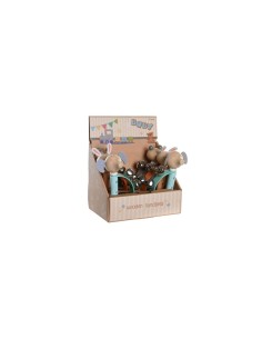 SONAGLIO LEGNO/ METALLO 12X5X17,5CM ASSORTITO 2