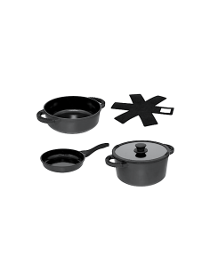 BATTERIA PENTOLE 209612 EVOLUTION ALLUMINIO