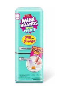 MINI BRANDS MINI FRIGORIFERO, MINIATURE COLLEZIONABILI, GIOCO UNBOXING, ACCESSORI INCLUSI 2