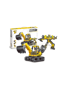 COSTRUZIONI ESCAVATORE TRANSFORMER 465PZ CLICK CLACK