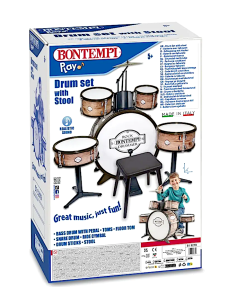 BATTERIA GRANCASSA 515219 6 ELEMENTI CON SGABELLO