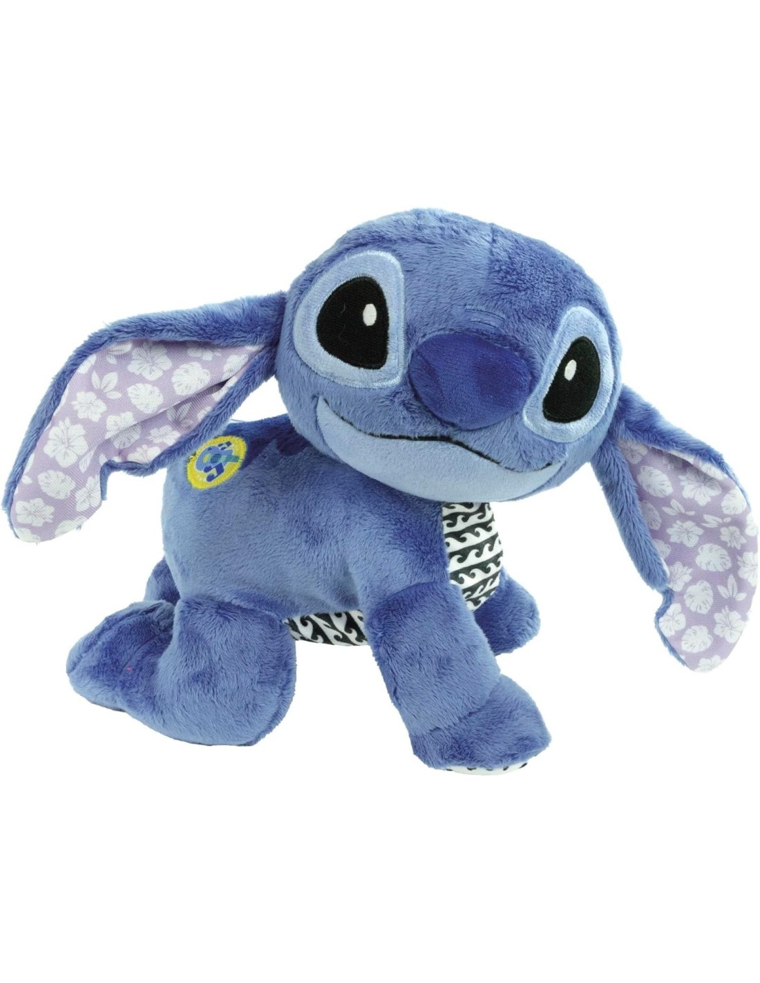 Peluche Interattivo Disney Baby Stitch Gattona con Me – Gioco Educativo 6-36 Mesi