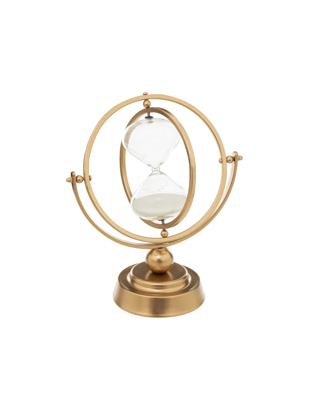 CLESSIDRA 193256 CON SUPPORTO DORATO H25CM