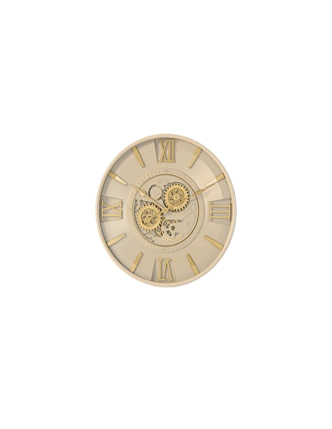 OROLOGIO PARETE RE218789 FERRO DIAM.60CM BEIGE