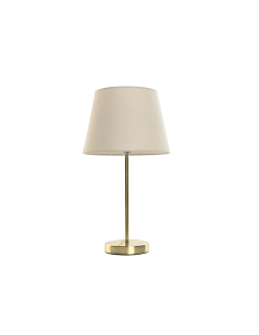 LAMPADA TAVOLO LA219048 METALLO/LINO 28X49CM DORATO