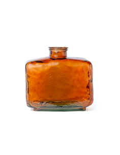 VASO 32990 VITRO 28X14X27CM VETRO AMBRA