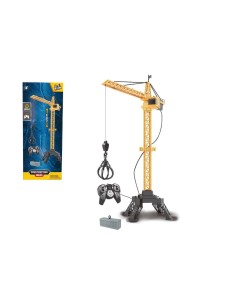 GRU CANTIERE  TELECOMANDATA 120CM FILOGUIDATA, GIOCATTOLO PER BAMBINI