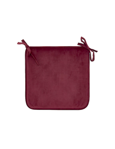 CUSCINO SEDIA 212424J LILOU 38X38 GRANATO