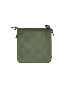 CUSCINO SEDIA 212424K LILOU 38X38 VERDE KAKI