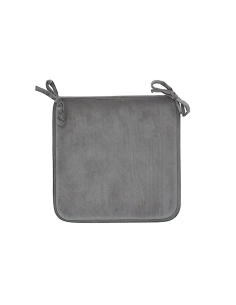 CUSCINO SEDIA 212424L LILOU 38X38 GRIGIO